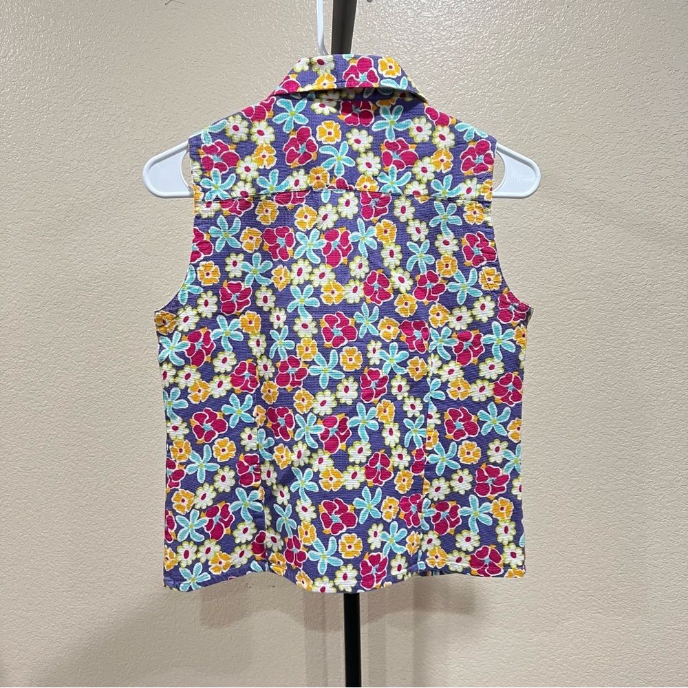 AND Italian Floral Vest Size XS - Picture 5 of 6